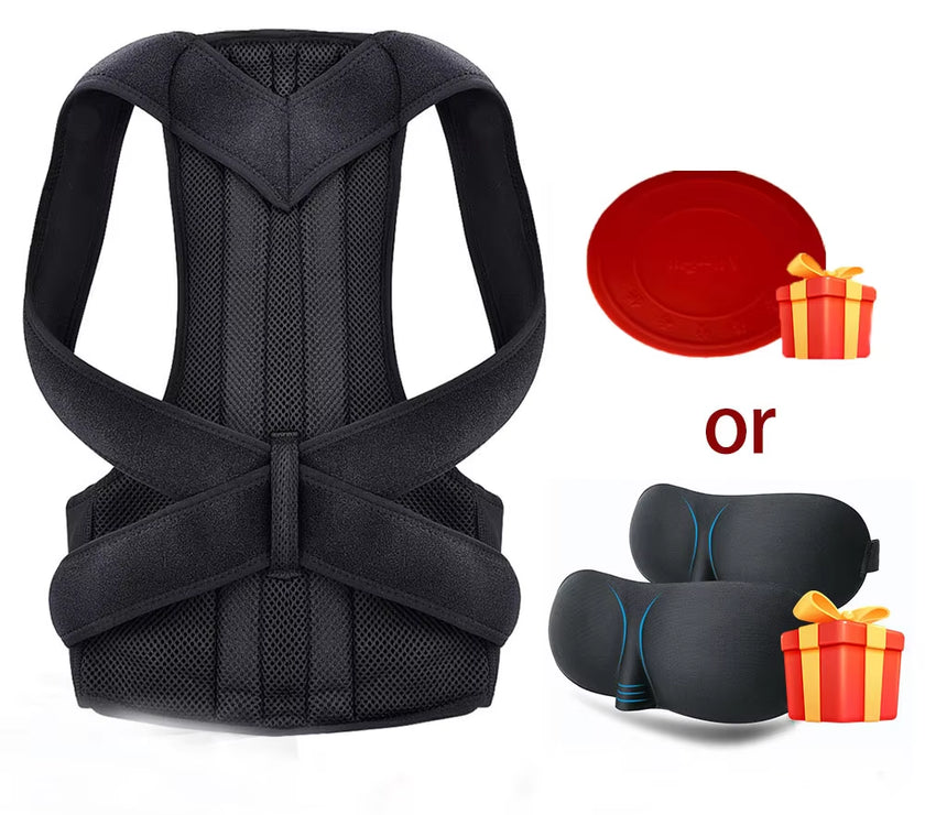 Back Posture Corrector Brace Shoulder Support Belt Upper and Lower Back Pain Relief Improve Spine Clavicle Brace Posture Vest