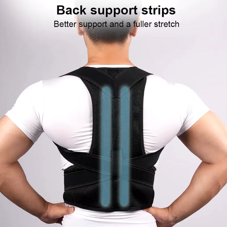 Back Posture Corrector Brace Shoulder Support Belt Upper and Lower Back Pain Relief Improve Spine Clavicle Brace Posture Vest