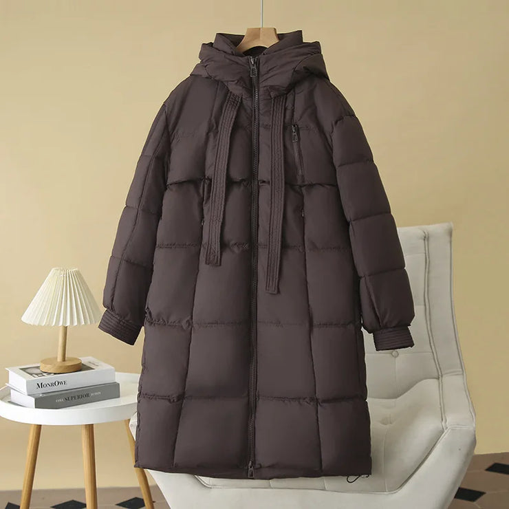 Plus Size Women x-long Parka Winter