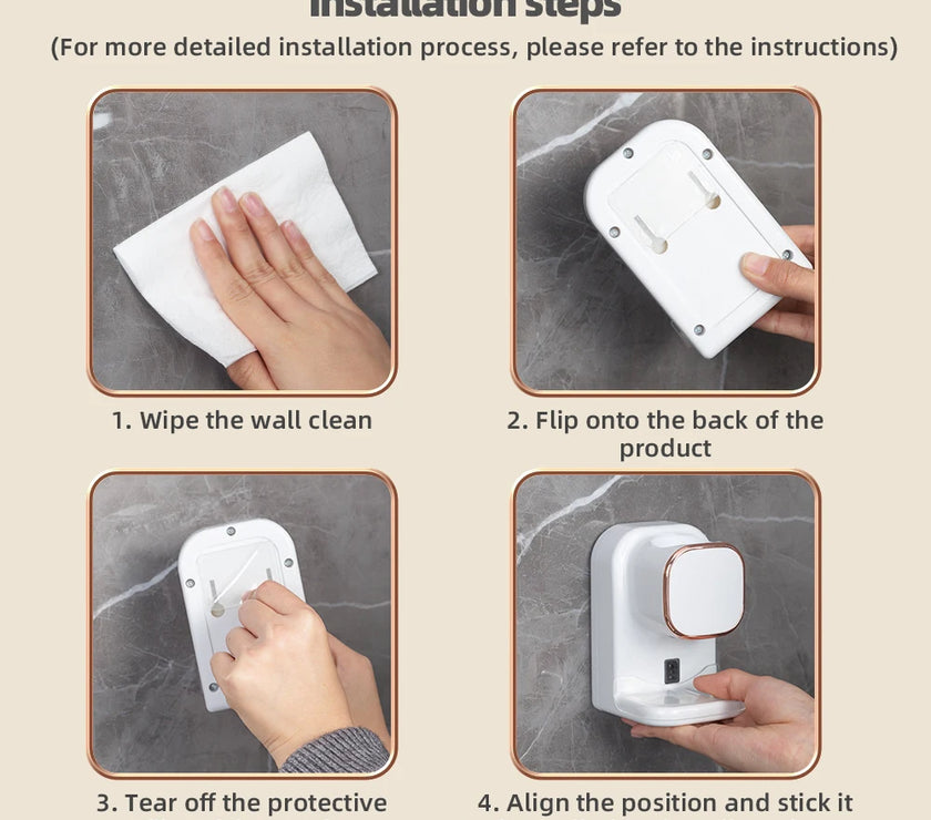 Smart Toothpaste Dispenser Automatic Sensor 