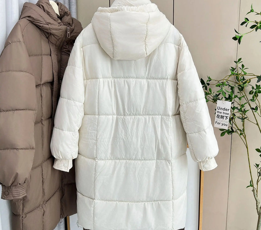 Plus Size Women x-long Parka Winter