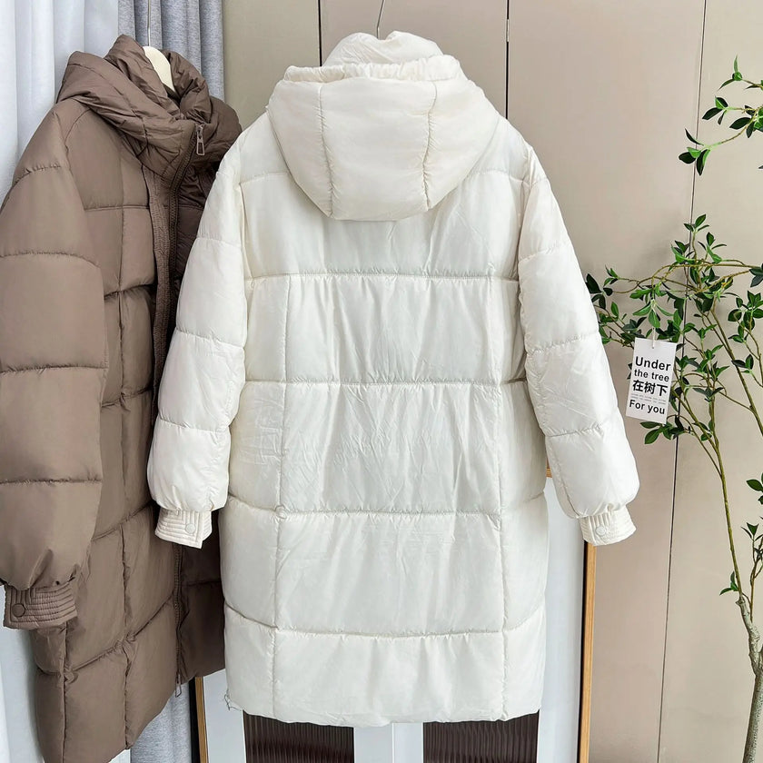 Plus Size Women x-long Parka Winter