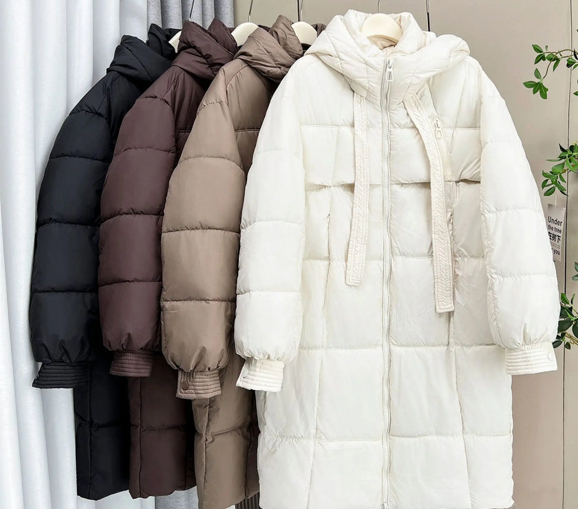 Plus Size Women x-long Parka Winter