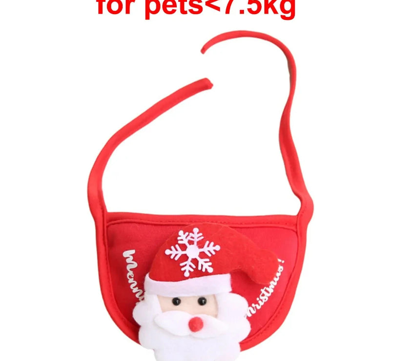 Christmas Puppy Dog Cat Costume Xmas