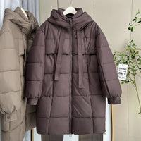 Plus Size Women x-long Parka Winter