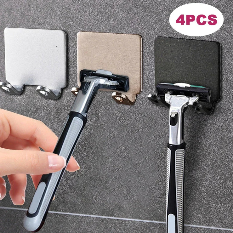 Bathroom Space Aluminum Razor Holder