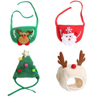 Christmas Puppy Dog Cat Costume Xmas