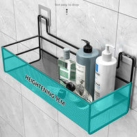 Wall-Mount Bathroom Shelf Shower Shampoo Rack 