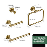 Brushed Gold Bathroom Accessories Towel Bar