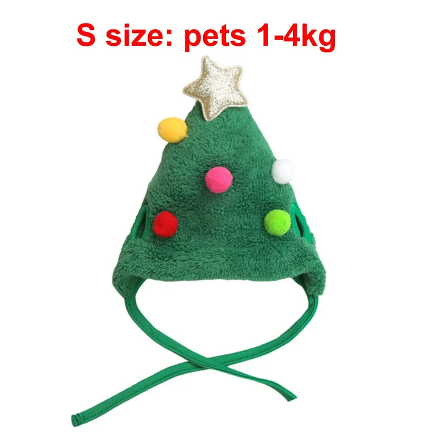 Christmas Puppy Dog Cat Costume Xmas