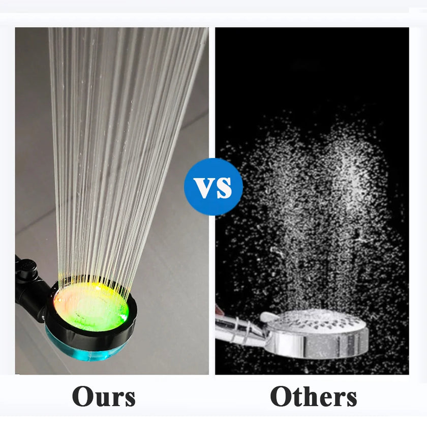 Digital Temperature Display Shower Head