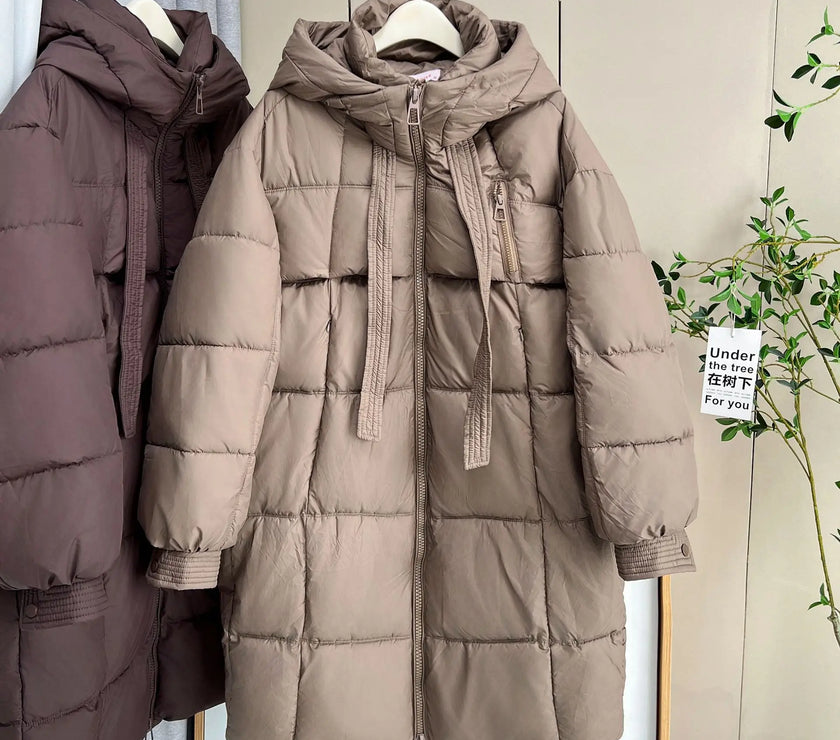 Plus Size Women x-long Parka Winter