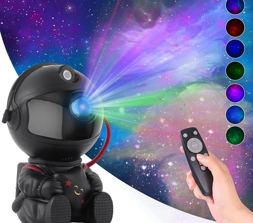 Astronaut Galaxy - Night Light Remote Control Nebula Projection