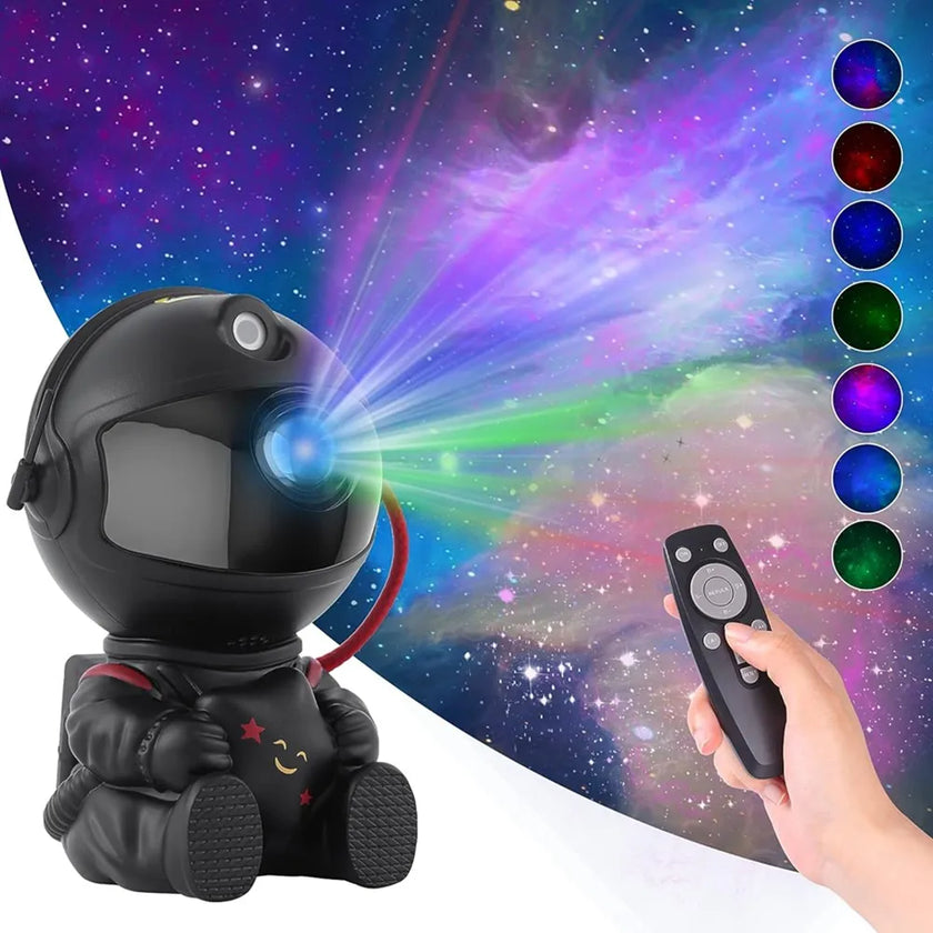 Astronaut Galaxy - Night Light Remote Control Nebula Projection