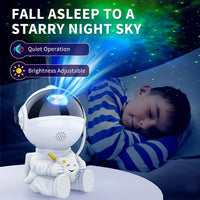 Astronaut Galaxy - Night Light Remote Control Nebula Projection