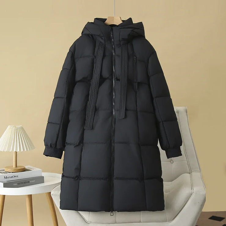 Plus Size Women x-long Parka Winter