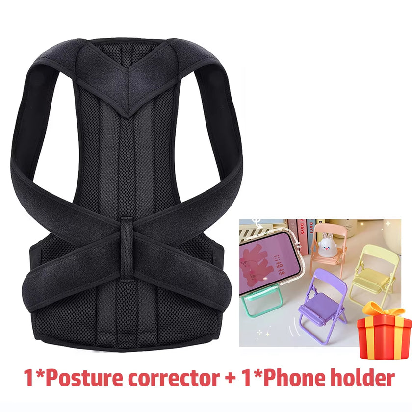 Back Posture Corrector Brace Shoulder Support Belt Upper and Lower Back Pain Relief Improve Spine Clavicle Brace Posture Vest