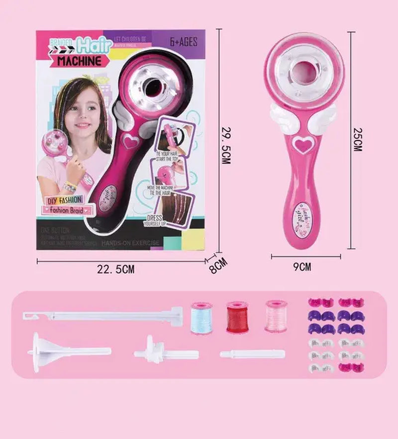 Automatic Hair Braid Kits Tool Electric Children DIY Braiding Hairstyle Twist Machine Makeup Toys for Girl